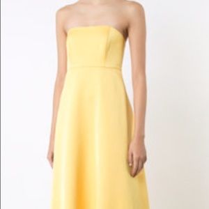 Zac Zac Posen Tegan Gown Yellow